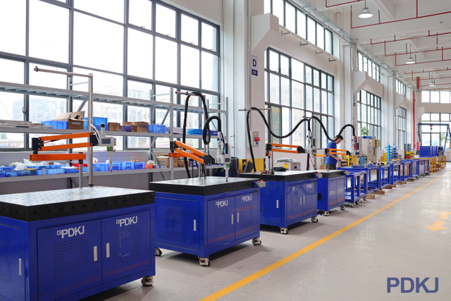 Laser welding production line