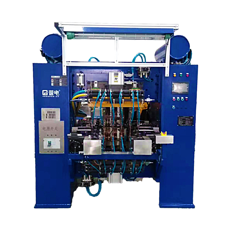 Oil tank multi head spot welding machine