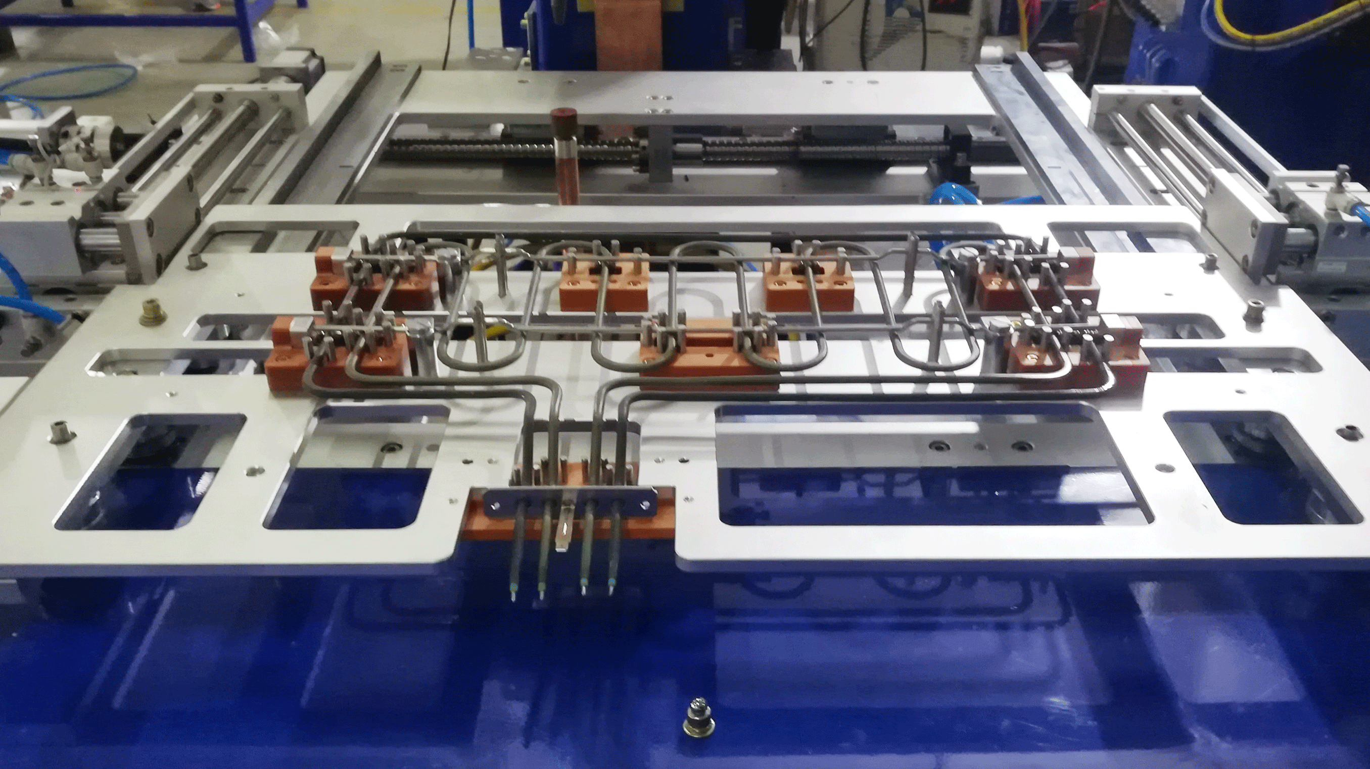 Custom welding machine - hot wire welding