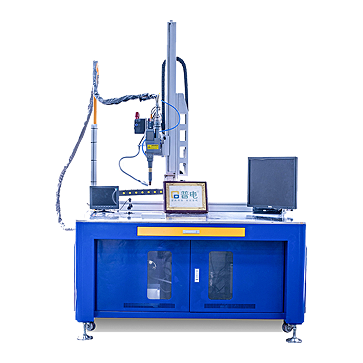 Multi axis platform laser welding machine