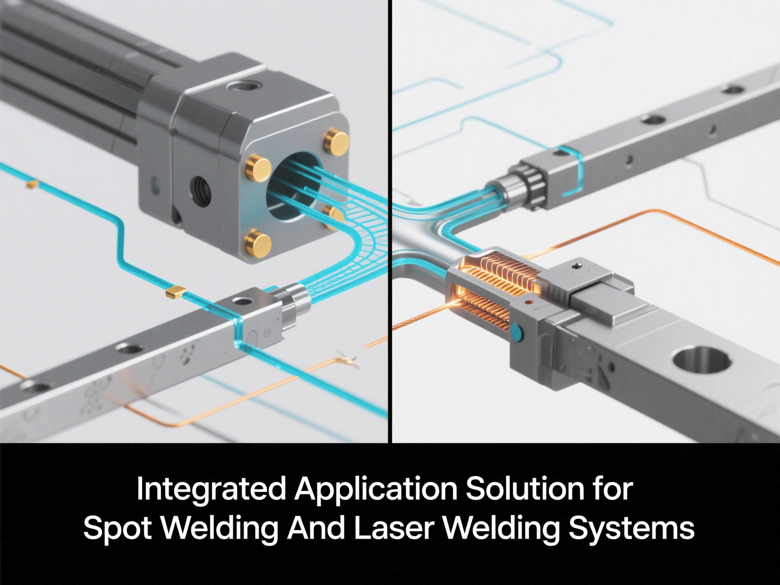 Integrated Application Solution for Spot Welding And Laser Welding Systems