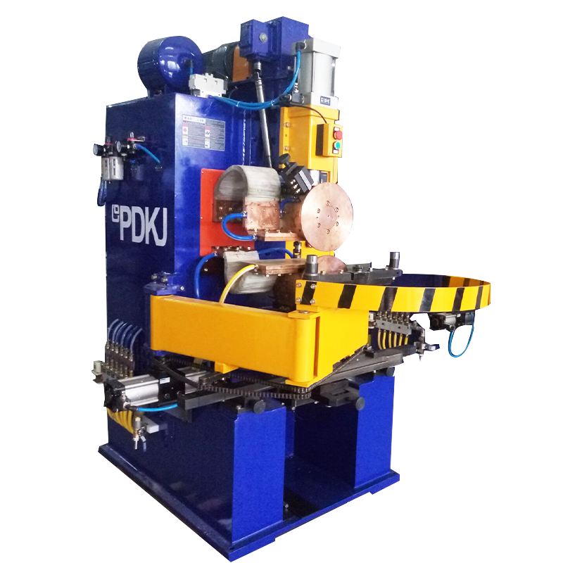 Medium frequency inverter rolling welding machine