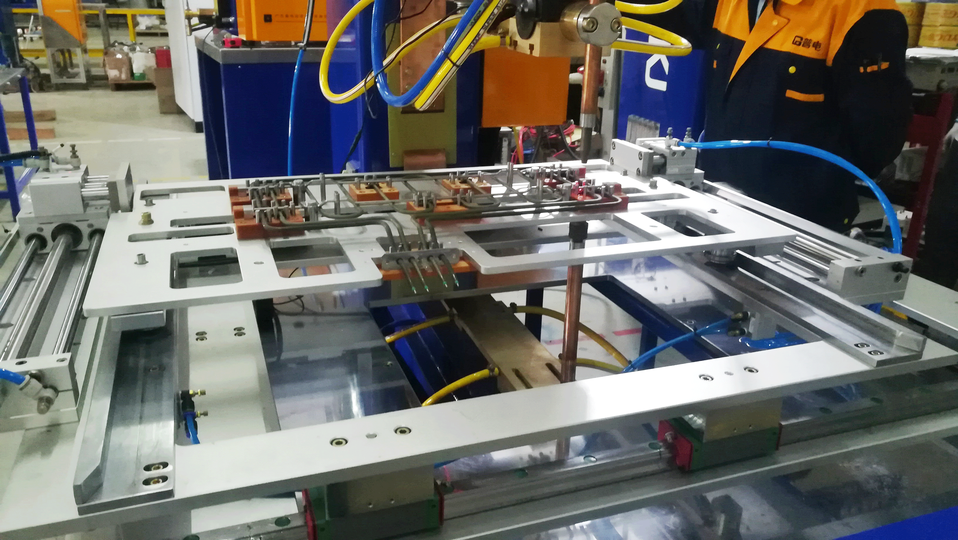 Custom welding machine - hot wire welding