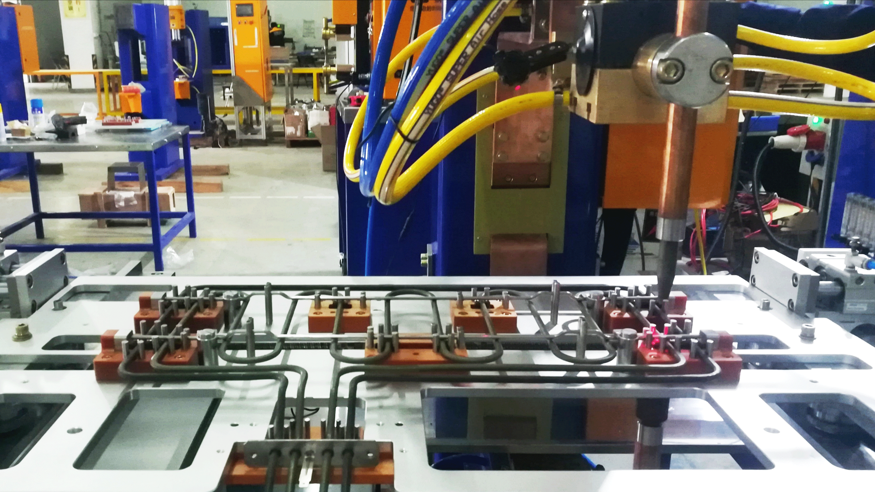 Custom welding machine - hot wire welding