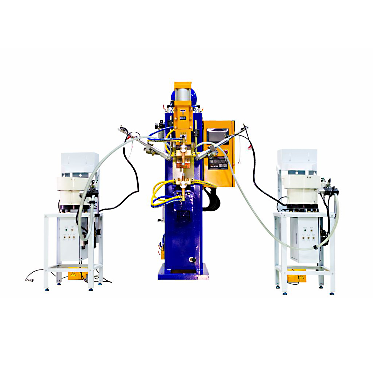 Nut automatic feeding welding machine