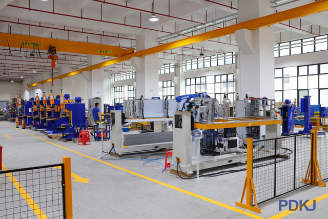 Non standard automated welding machine production line