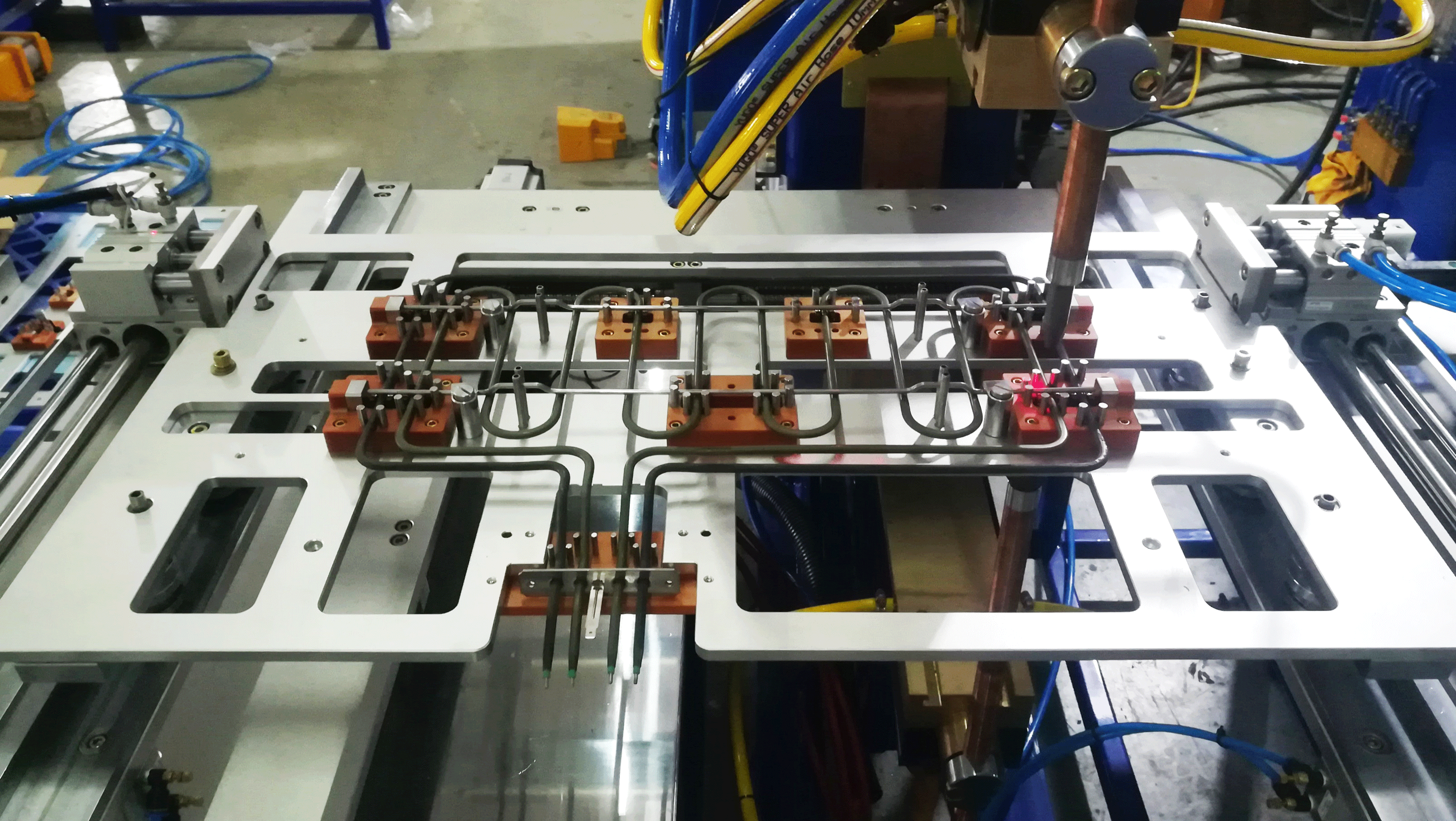 Custom welding machine - hot wire welding