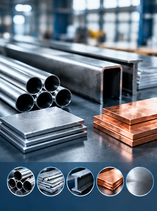 various metal materials